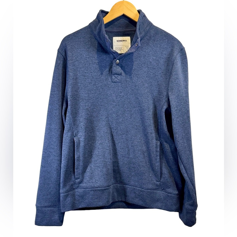 Sonoma Button Collar| Pullover/Sweater